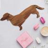 Dachshund Dinner Plate Wooden Decorative Tray Dachshund Dinner Plate Wooden Decorative Tray