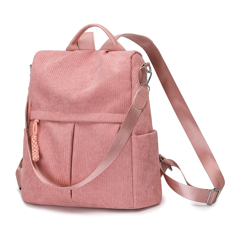 Cordrucksack Schultasche für Studenten Outdoor Rucksack mit großer Kapazität