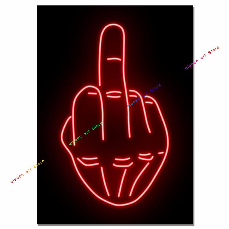 Neon Signs Sign Sign Coconut Palm Pineapple Rose Neon Effect Canvas Painting Wall Art Print Painting for Room Home Decor