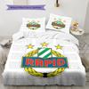 Rapid Vienna Pattern Bedding Home Decoration Birthday Gift ( 1 Duvet Cover + 2 Pillowcase, Without Core),fan Merchandise.