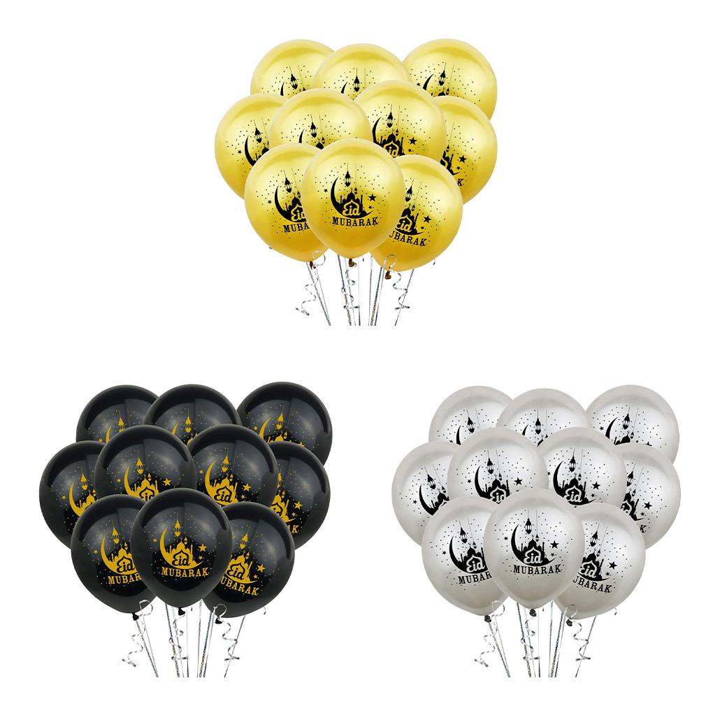 10pcs Balloons 12inches Party Decoration Balloons Latex Festival Ornament Photography Props