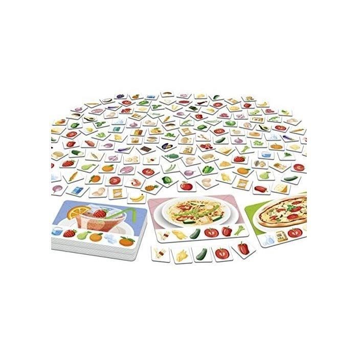 Jeu de société 3,2,1 go Challenge - Food - EDUCA - Action et réflexe - 2 joueurs ou plus - 30 min