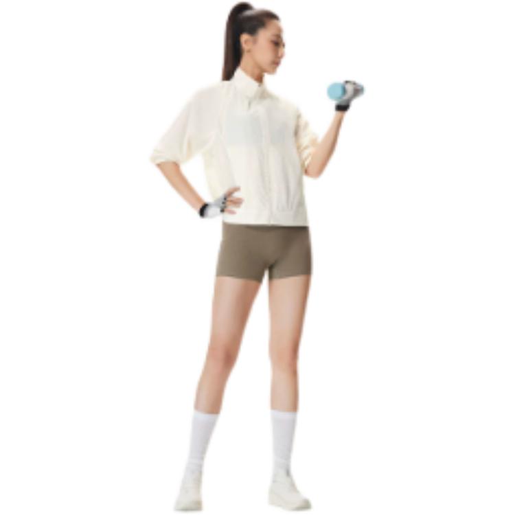 Série Fitness Li Ning Coupe-vent Imperméable Résistant aux UV Coupe ample Veste Protection Solaire Femmes vestes AFDW470-4