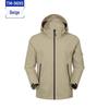 Winter Team Building 3-in-1 Hooded Jacket with Sealing Glue and Custom Couple Team Shirt Windbreaker