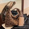 Super fire leopard print mother and child bag fashionable large-capacity tote bag women's autumn and winter 2025 new fashionable shoulder bag