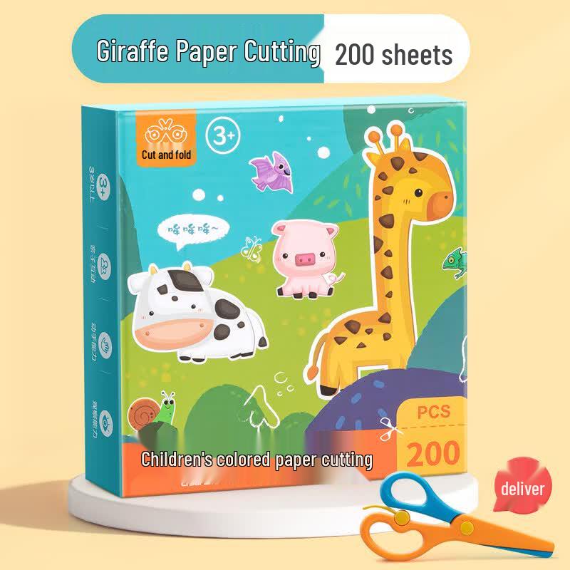 COODORA Kids Paper Cutting Craft Kit
