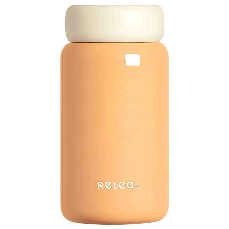 RELEA 316L Stainless Steel Portable Insulated Cup with Tea Infuser