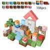 100PCS Magnetic Blocks Build Frozen Castle Magnet WorldToddler Christmas Birthday Gifts Sensory Toys For3+  Girls and Boys