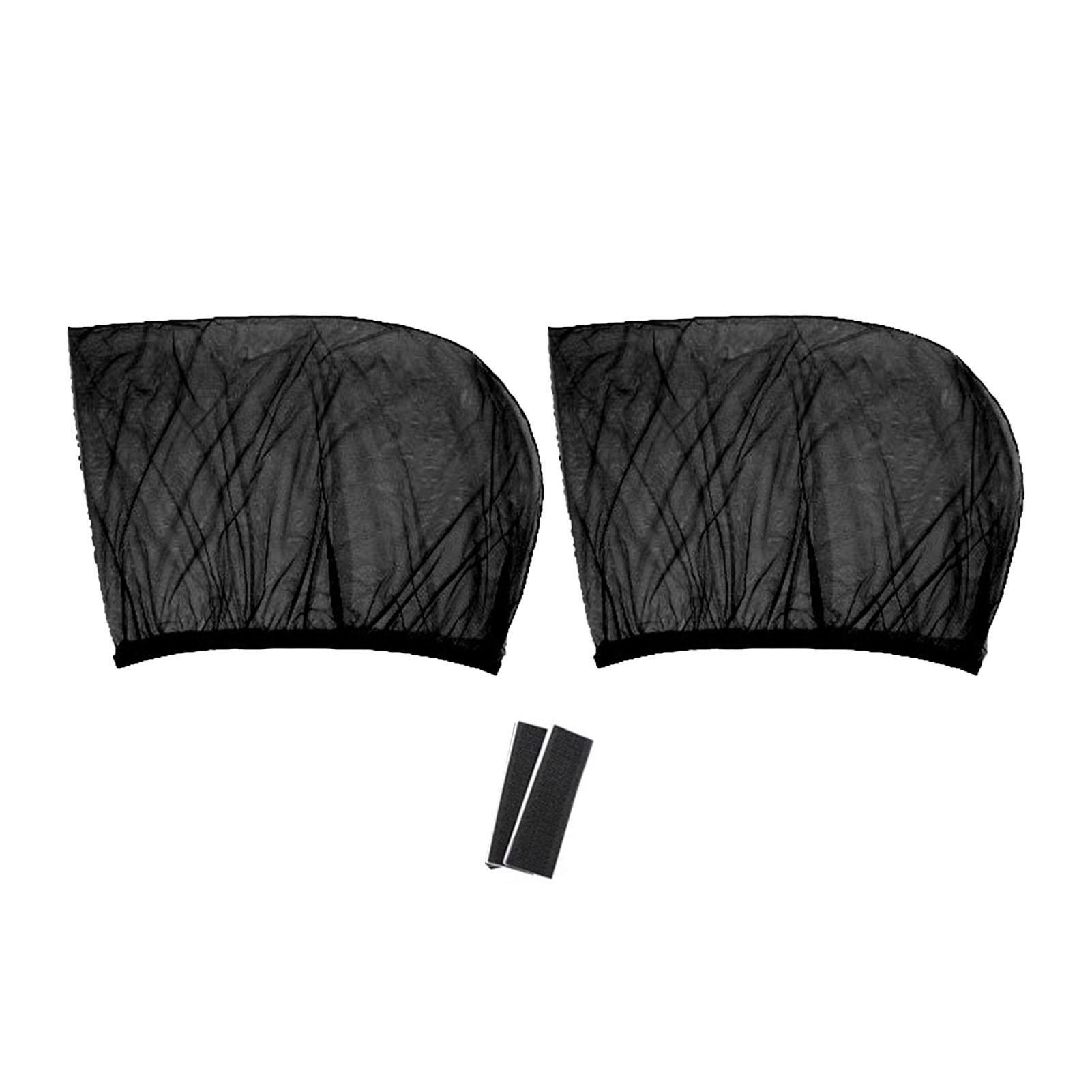 Car Side Window Sunshade Heat UV Protection Insect Proof Mesh Blind Universal for Sedans SUVs Coupes Rear window