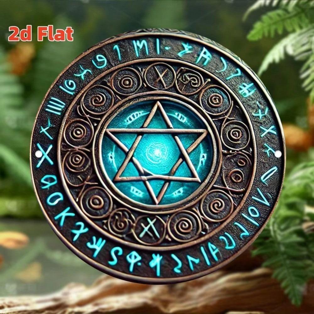 Metal Wall Art Decor 2D Symbol Durable Signage Home Kitchen Restaurant Hotel Office