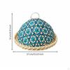 Bamboo Dish Cover Tent Handmade Food Dome Shielded Woven Meal for Tabletop, Dining Room