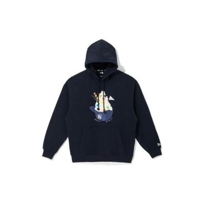 New Era SS22 Seria MLB New York Yankees Bluza z kapturem Wzór kreskówkowy Lody Unisex Bluzy Niebieski 13086611