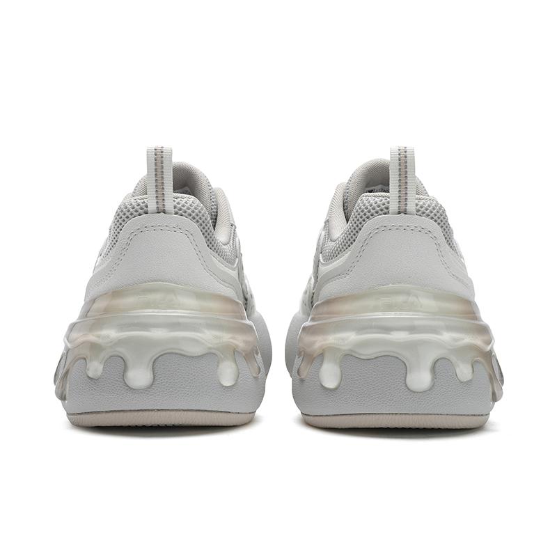 Fila CACTI Cactus Shoe Lightweight And Breathable Low Top Skateboard Shoes Women's White Gray F12W531208FBA