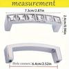 WTEMPO Furniture Hardware Cabinet Handles for Kitchen & Office Furniture Suitable for Cabinets Wardrobes Dressing Tables Drawers with Screws