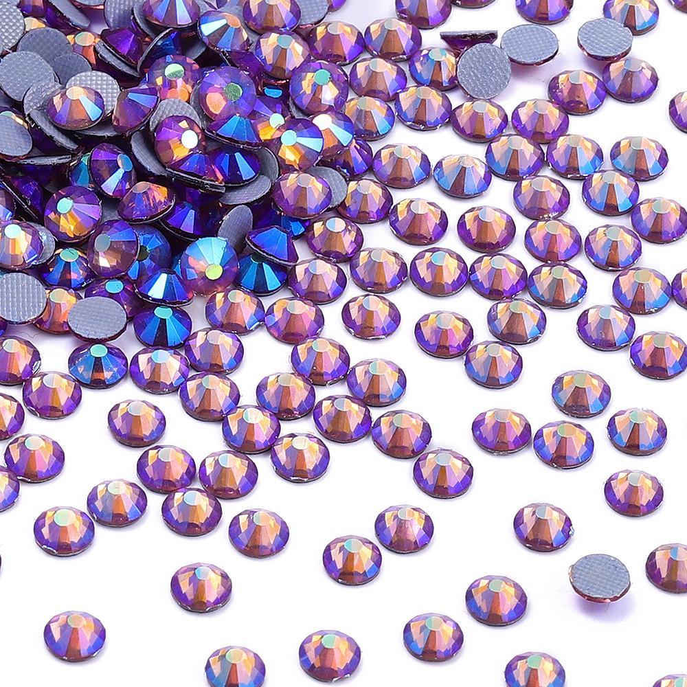 Hotfix Glass Rhinestone Crystal AB Effect High Quality Rhinestones Bulk Crystals Stones Garment Accessories for Clothing