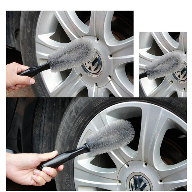 1pcs Car Truck Motorcycle Bicycle Washing Cleaning Tool Wheel Tire Rim Scrub Brush