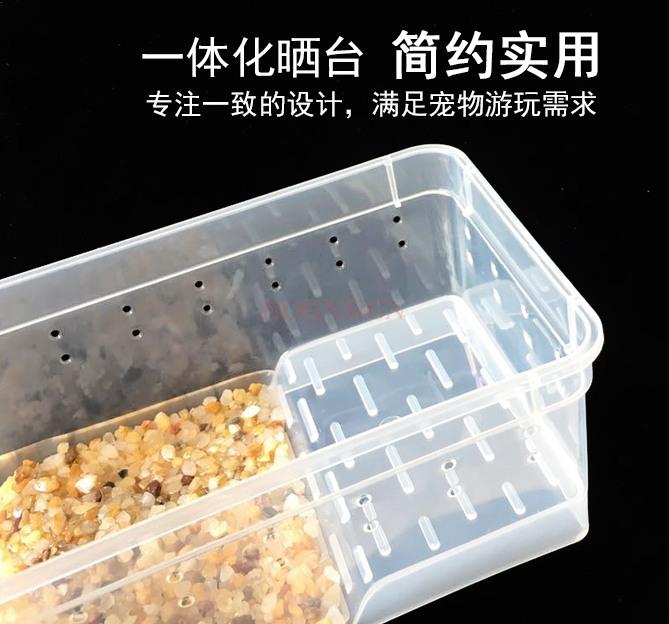 Horn Frog Breeding Box Pet Snake Spider Scorpion Centipede Guarding Palace Snail Insect Turtle Tank