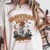 Graveyard Shirt, Halloween Shirt, Funny Halloween, Spooky Band T-Shirt, Skeleton Tshirt, Skull Tee, Funny Goth Tee, Comfort Colors Plus Size