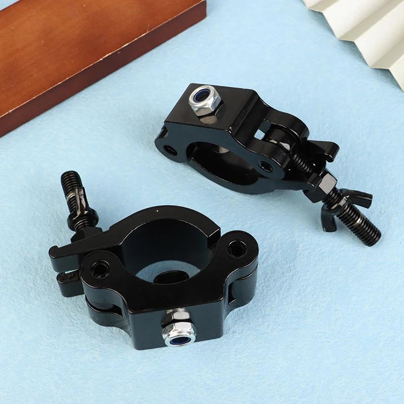 Aluminium Schwenkbare Gerüst Traversen Klemme Bühnenlichthaken Einzel-/Doppelring Schnallenkupplung Rohr 18 - 52MM Für Maximale Belastung 100kg