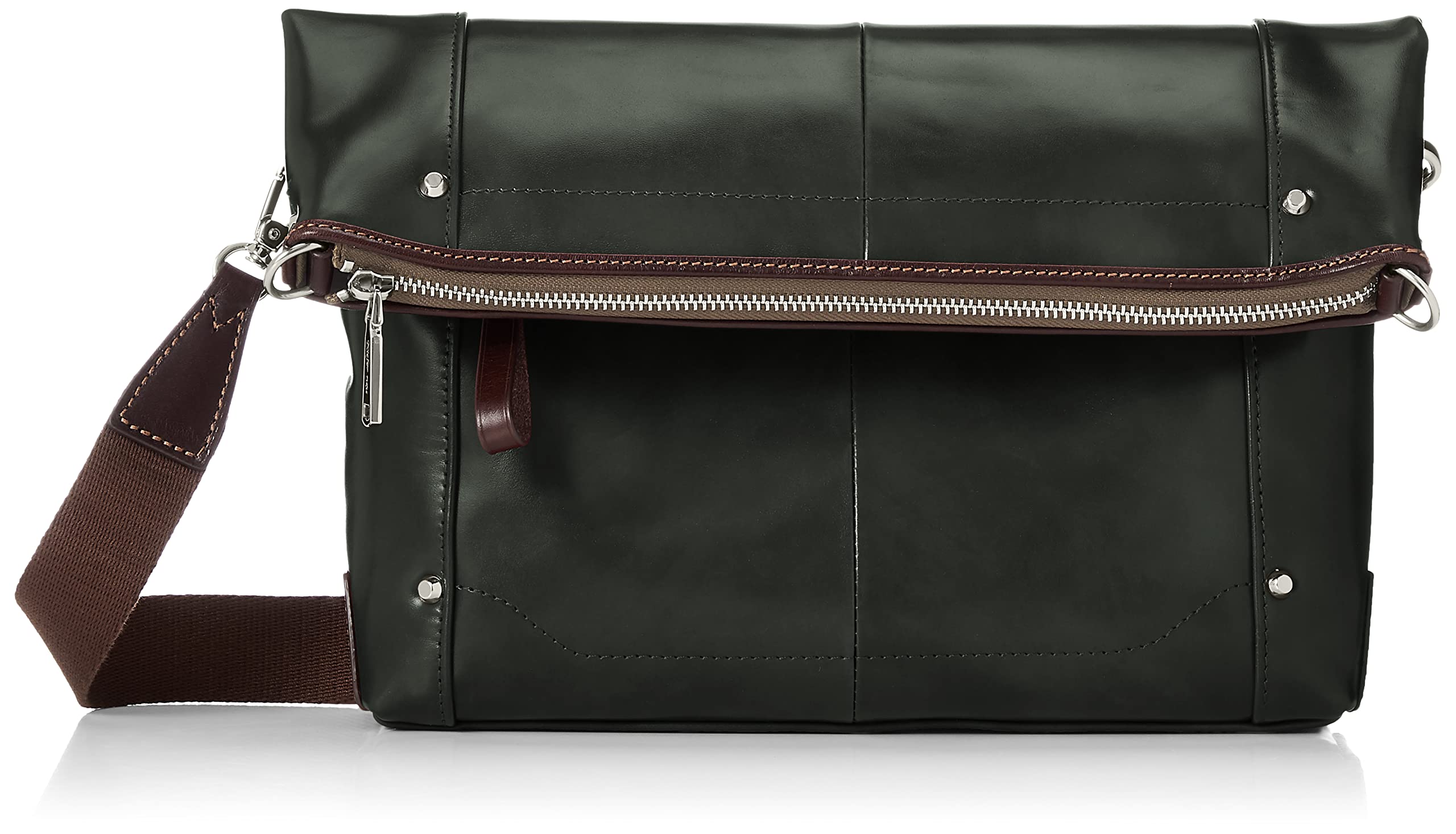 

Kiefer Neu Shoulder Bag KFN16008C Men s GREEN/CHOCO