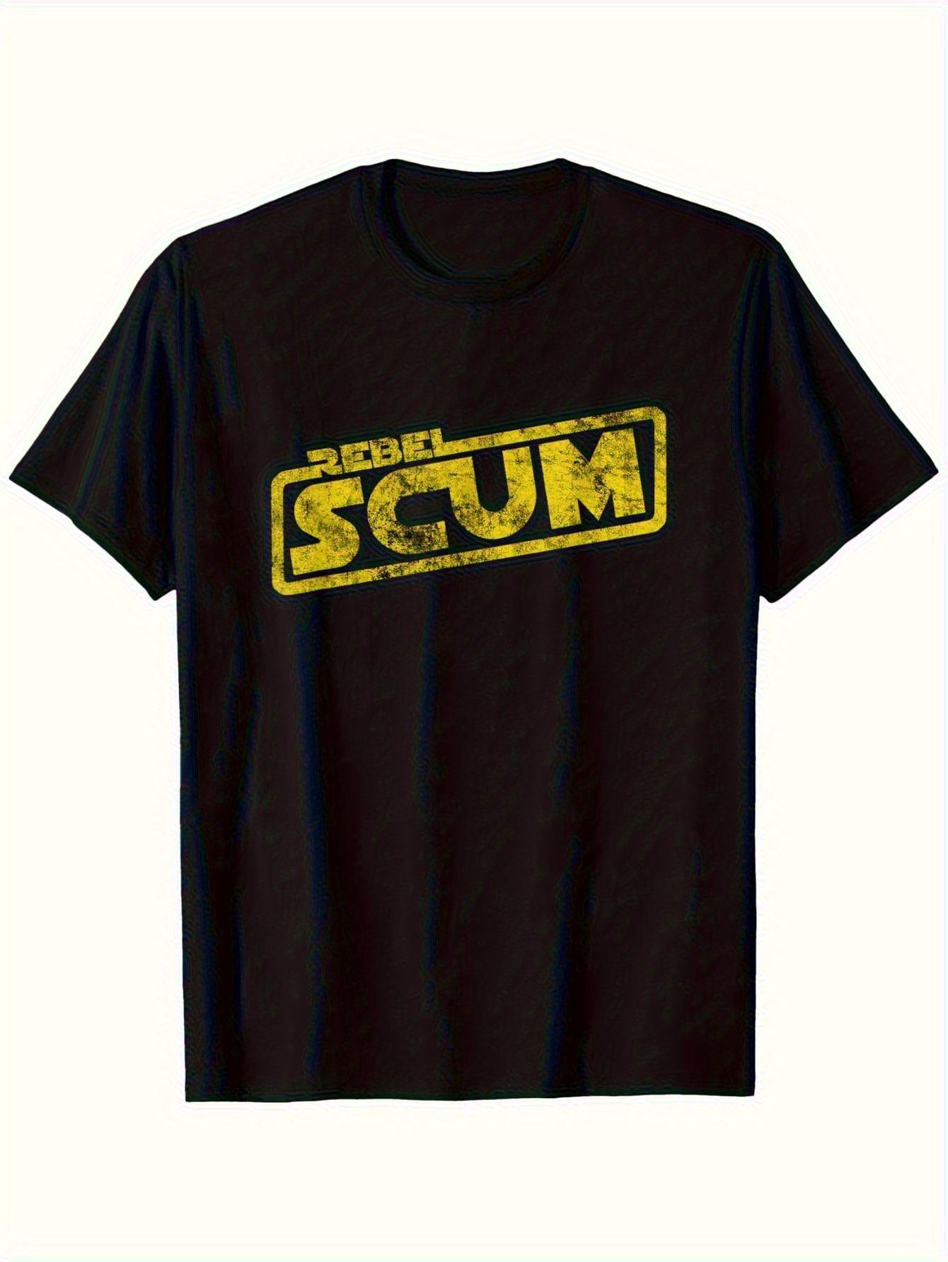 

RebelScumbag Graphic Tshirt Faded yellow heavyweight movie quote print slim fit unisex Tshirt vintage t shirt M