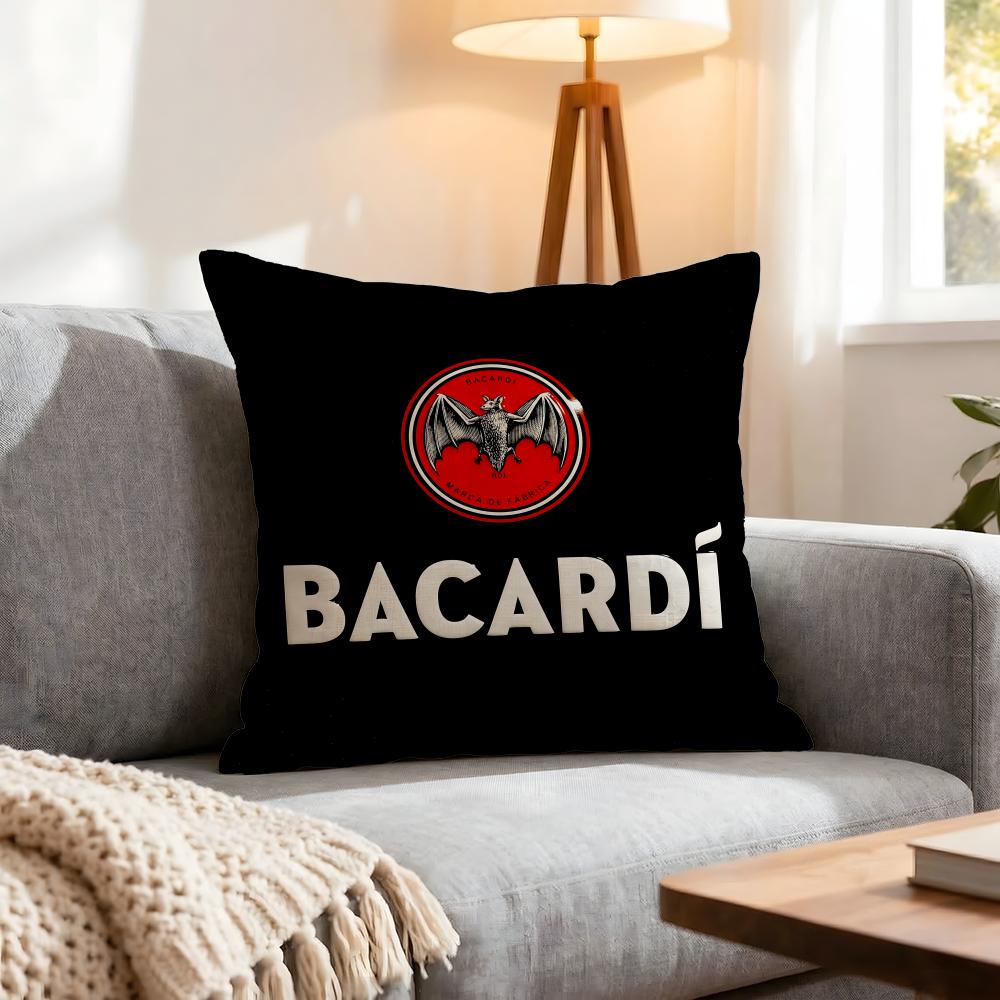 Brand Bacardi Cushion Cover 1Pcs Decorative Covers Soft Cushion Case For Sofa Couch Decor 40X40 45X45 Pillowcases