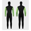 5mm Neoprene Hooded Zip-Front Two-Piece Wetsuit Freediving Spearfishing Snorkeling Swimming