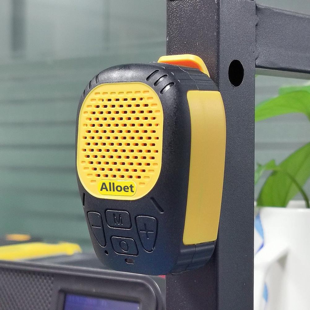 1/2Pcs Wearable Speaker Bluetooth 5.3 Waterproof Magnetic Clip-On Wireless Portable Speakers with Mic Hands-Free Music/Call