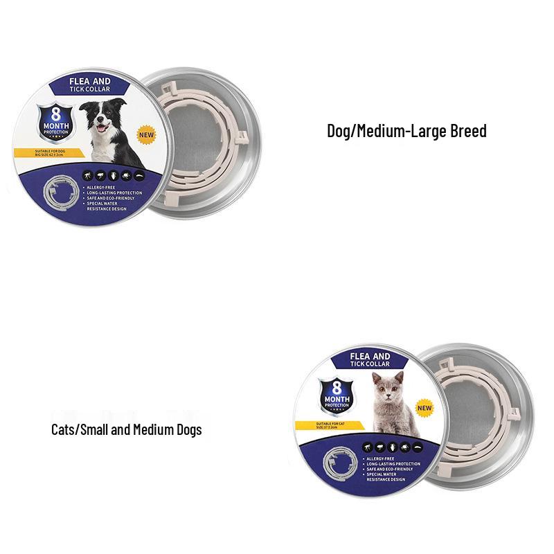 Verstellbares nicht-repellierendes Haustierhalsband für Hunde und Katzen