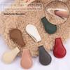 2Pcs Fashion Leather Fixed Magnetic Buckle Detachable No Sewing No Nails Leather Leg-retracting Buckle Garment Clips Sleeve