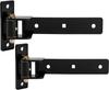 13" Heavy Duty Gate Hinges,900 Lbs Capacity,180° or 90° Smooth Open