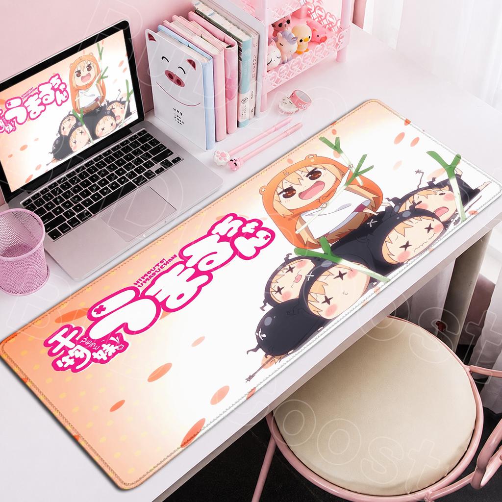 Kawaii Girl Doma Umaru Laptop E-sport Gaming Desktop Mats PC Rubber Accessories XXL Himouto Umaru-chan Non-slip Anime Mouse Pads