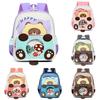 Kleinkind Cartoon Tier Bär Muster Druck Rucksack Mit Langlebigem Polyester Material Und Bequemen Gebogenen Schultergurten Für Kinder