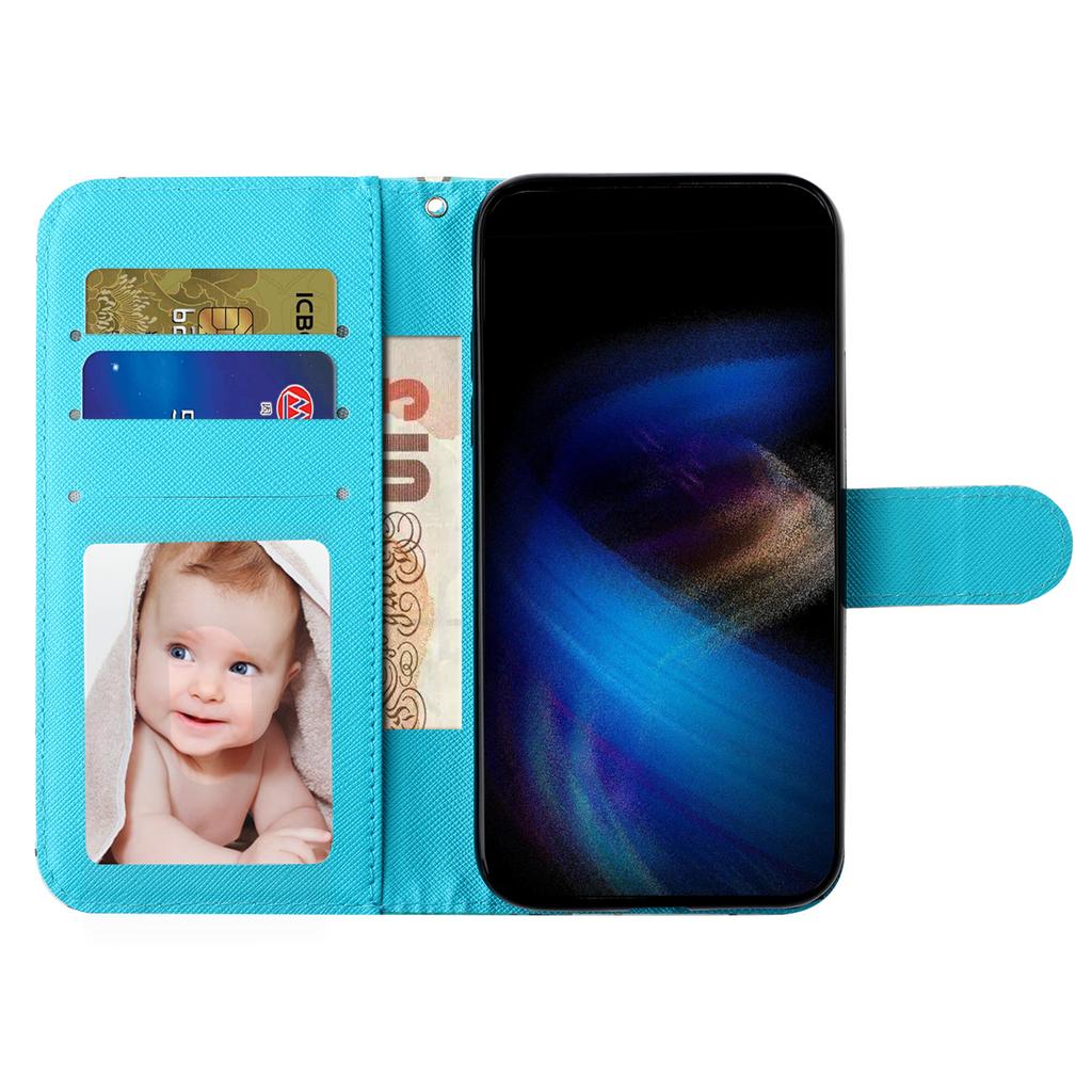 For Motorola Moto G84 5G Case 3D Pattern PU Leather Wallet Phone Cover