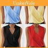 Streetwear V Neck T Shirt With Polyester Fabric For Casual Women Spring Fashion