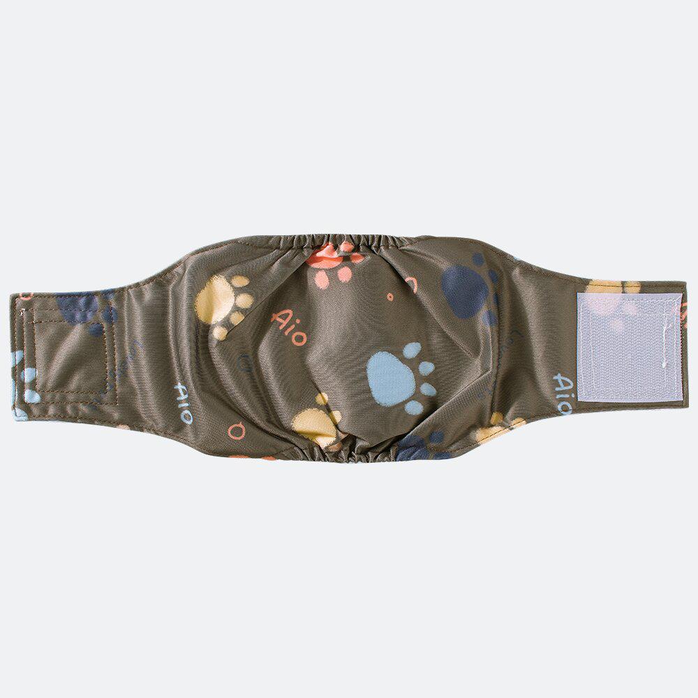 

Водонепроницаемые подгузники для кобелей: Пояс скромности против домогательств для питомцев L (Waist 42-58cm)