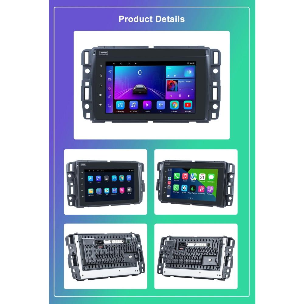 Reakosound Android 7'' 2Din Car Radio Multimedia Video Player Stereo For GMC Buick Chevrolet GPS Navigation Automotivo Carplay