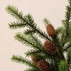 Faux Branches with Pinecones for Christmas Vase Decoration
