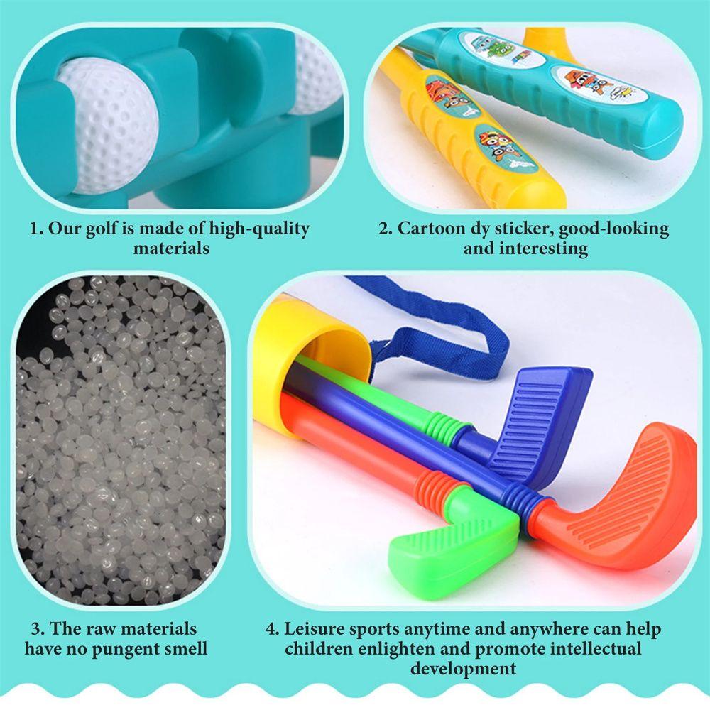 Sports Child Funny Mini Putter Toddler Golf Set Outdoor Play Toys Kids Golf Set Golf Club Toy