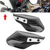 Motorcycle Hand Guards Handlebar Protector Protective Hand Shell Protection (Black)
