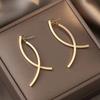 Geometric Decor Earring Jackets