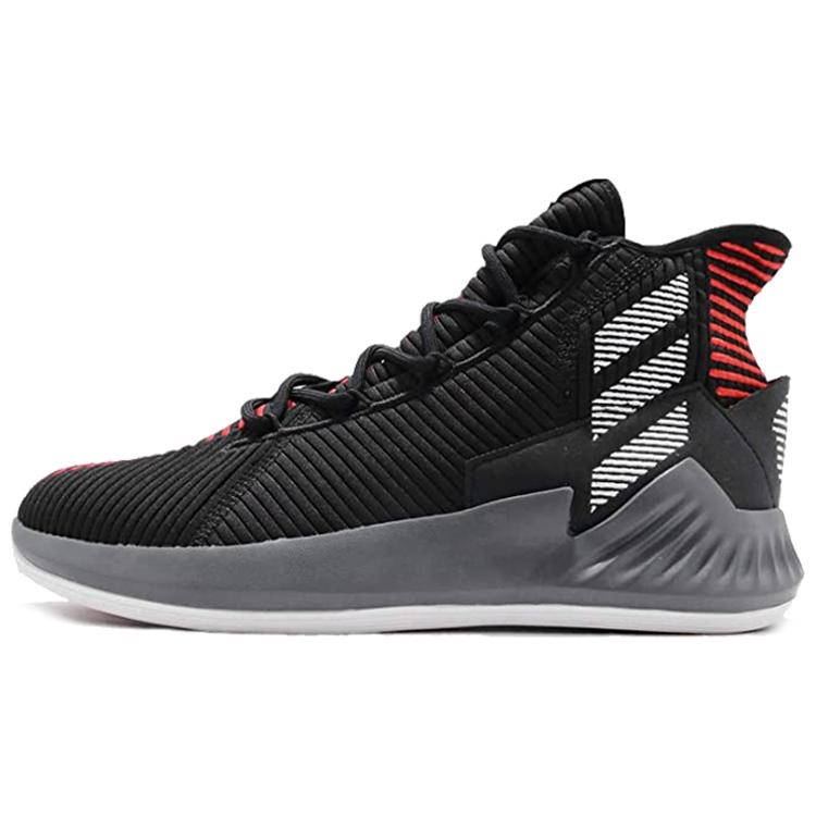 Adidas D Rose 9 Black Scarlet AQ0039 41⅓ красный/чёрный