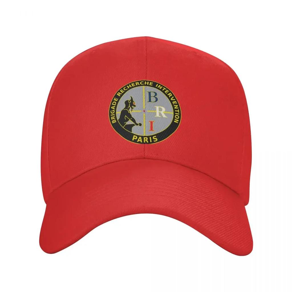France BRI French Special Elite Police Forces Baseball Cap for Unisex Women Breathable Dad Hat Streetwear Snapback Caps