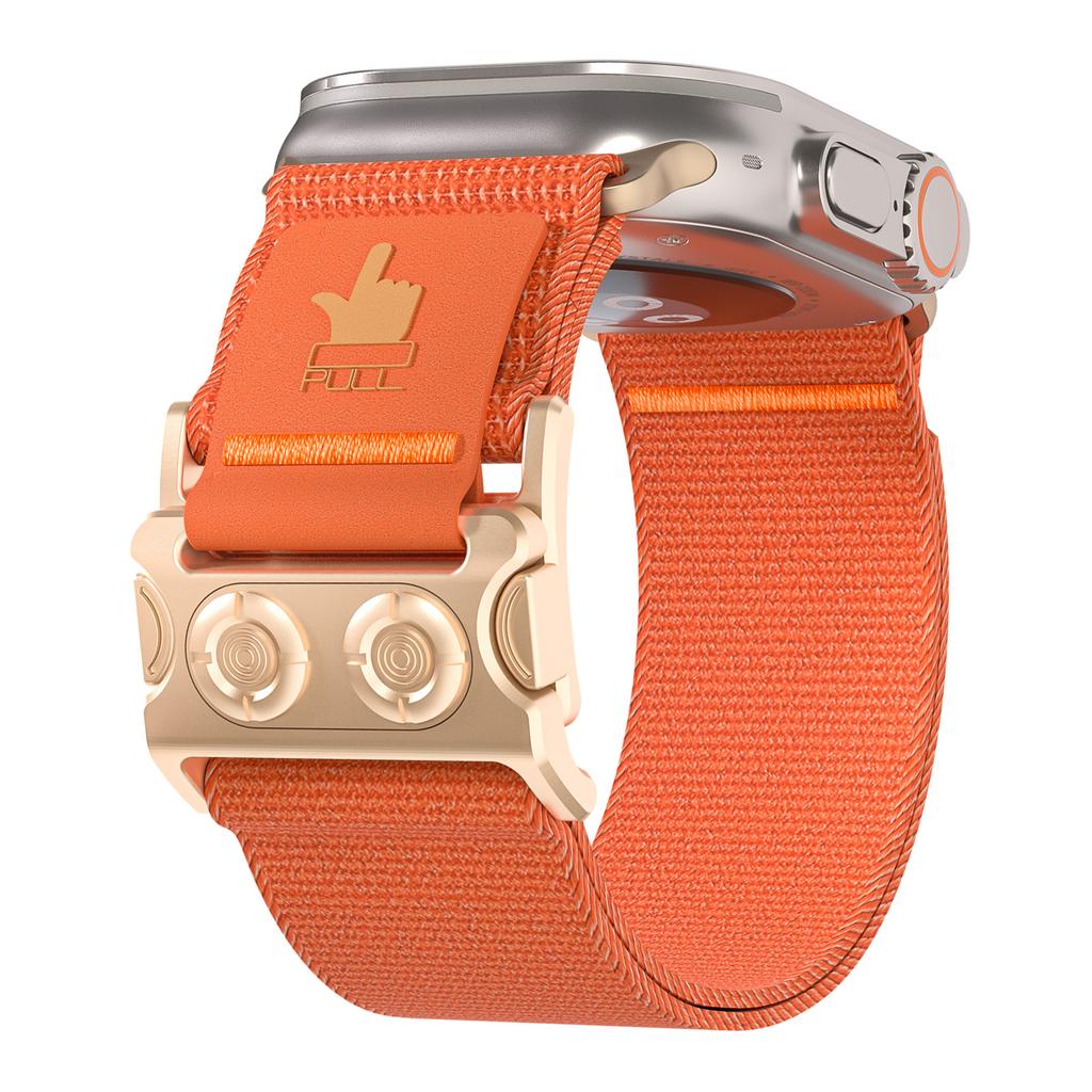 Magnetický sportovní řemínek Pro Apple Watch Ultra Pásek 49mm 46mm 45mm 44mm 42mm 41mm 40mm 38mm Nylonový Correa Náramek pro iWatch Řada 11 10 9 8 7 6 5 SE3