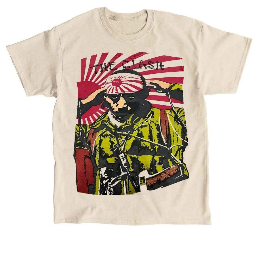 The Clash Tour Gift For Fans S to 5XL Sand T-shirt cotton Unisex T-Shirt S