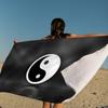 Nature Yin Yang Chinese Tai Chi Bagua Microfiber Blanket Quick Drying Beach Towels Printing Super Absorbent Pool Towel Blanket