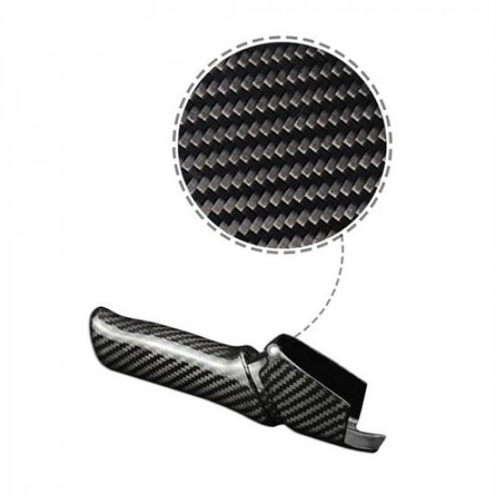 Real Carbon Fiber Car Handle Hand Brake Cover Trim For Nissan GT-R GTR 2008-
