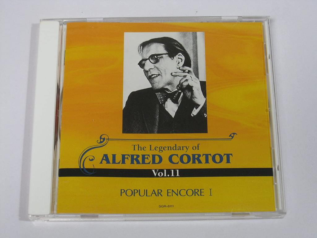 CD PIANO COLLECTION OF WORKS - Popular Encores Vol.1 : Cortot Japan Classical Used