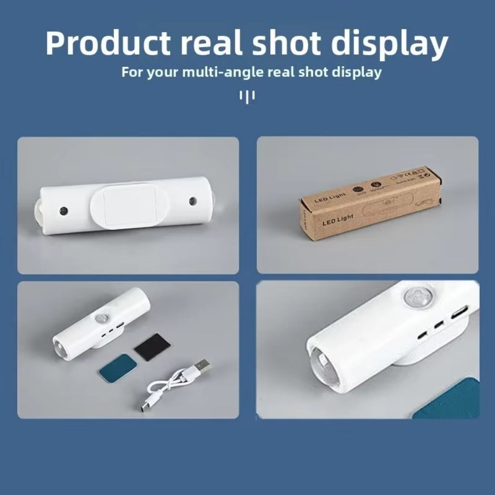 Wireless Sensor Night Light 3/7 Colors Changing RGB Gradient Wall Lamp Wall LED Lamp  Kitchen