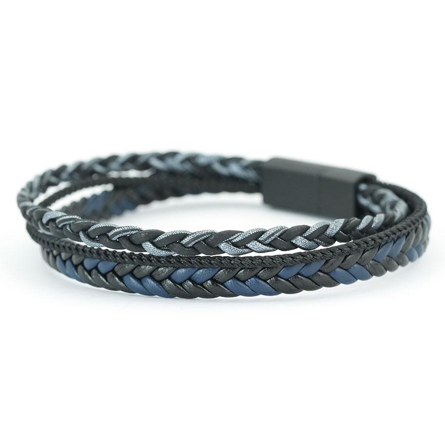 Unique Leather Bracelet For Men Handmade Braided Ethnic String Braclet Bangle 2 Colors Available Wrap Braslet Pulsera Hombre